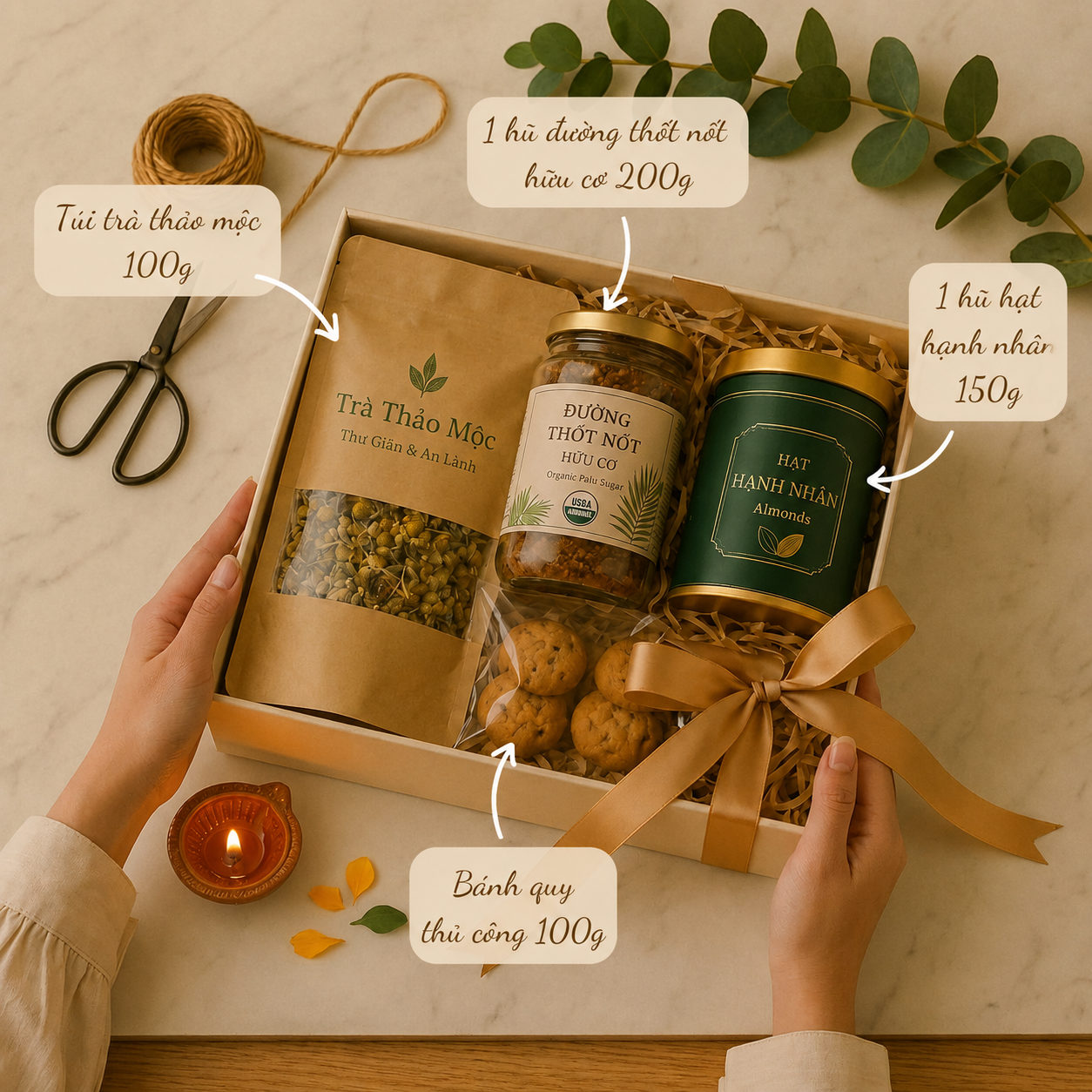 Set Quà An Lành Từ Thiên Nhiên | EcoSoul 4 Món