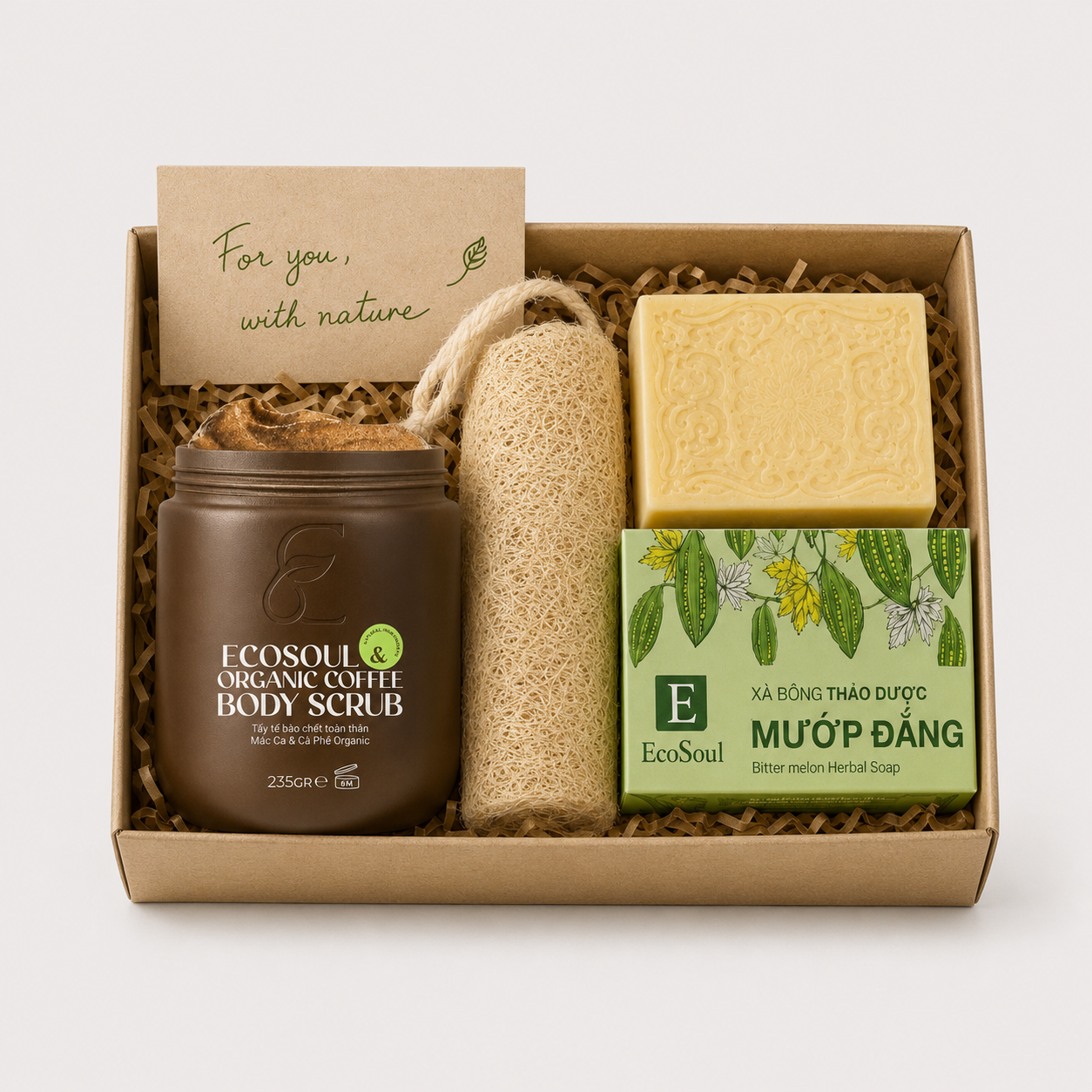 Hộp Quà Thanh Lọc Làn Da | Chăm Sóc Cơ Thể - EcoSoul Gift Box