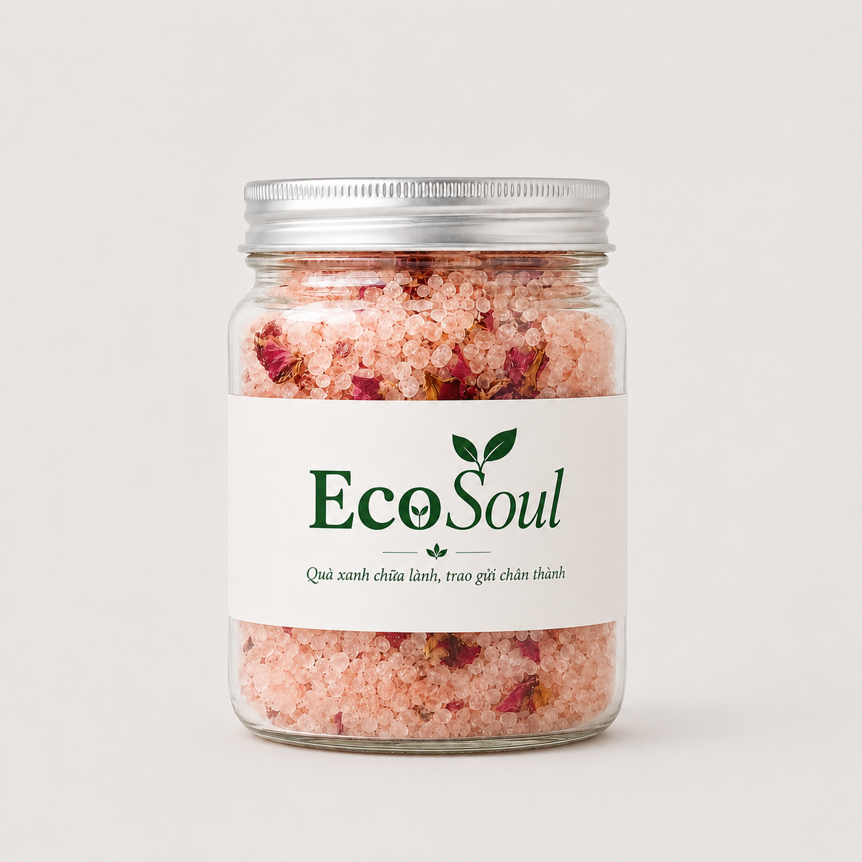 Đá muối hồng Himalaya Cội Nguồn | EcoSoul 250g