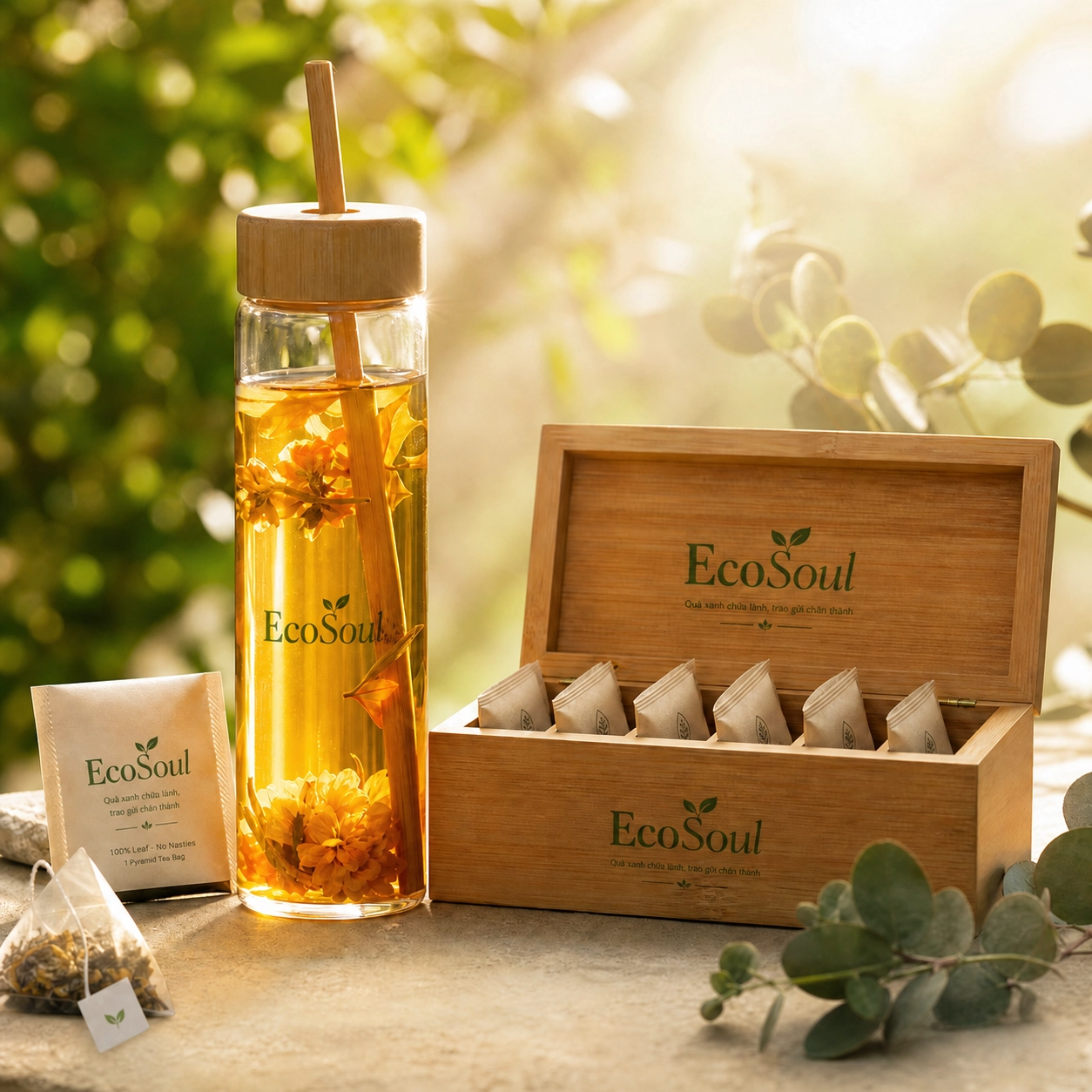 Hộp quà Giọt Nắng Ban Mai - Gói trọn thanh tao, khơi nguồn cảm hứng - EcoSoul Giftbox