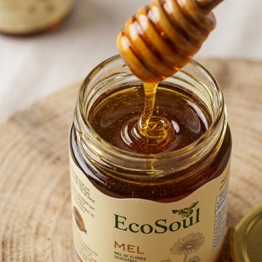 Mật Ong Hoa Nhãn Thiên Nhiên | EcoSoul 250g