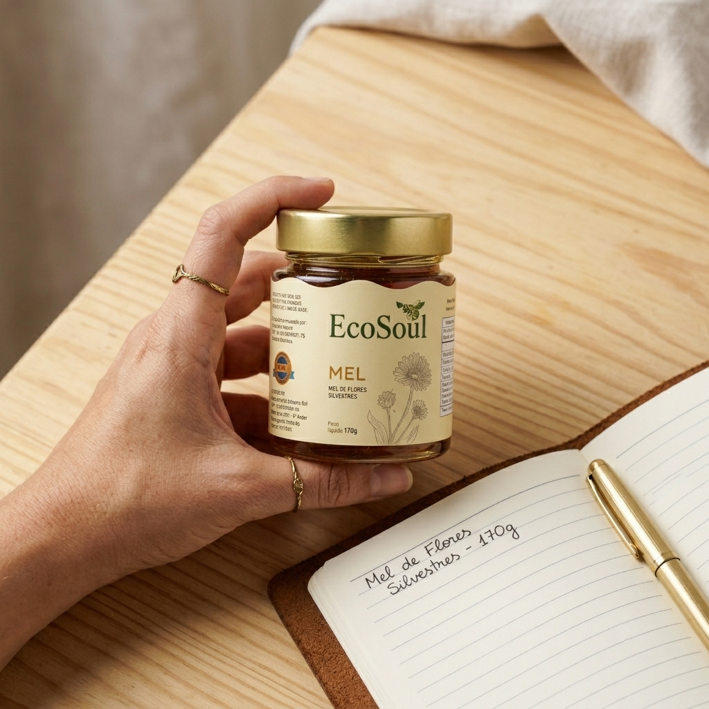 Mật Ong Hoa Nhãn Thiên Nhiên | EcoSoul 250g