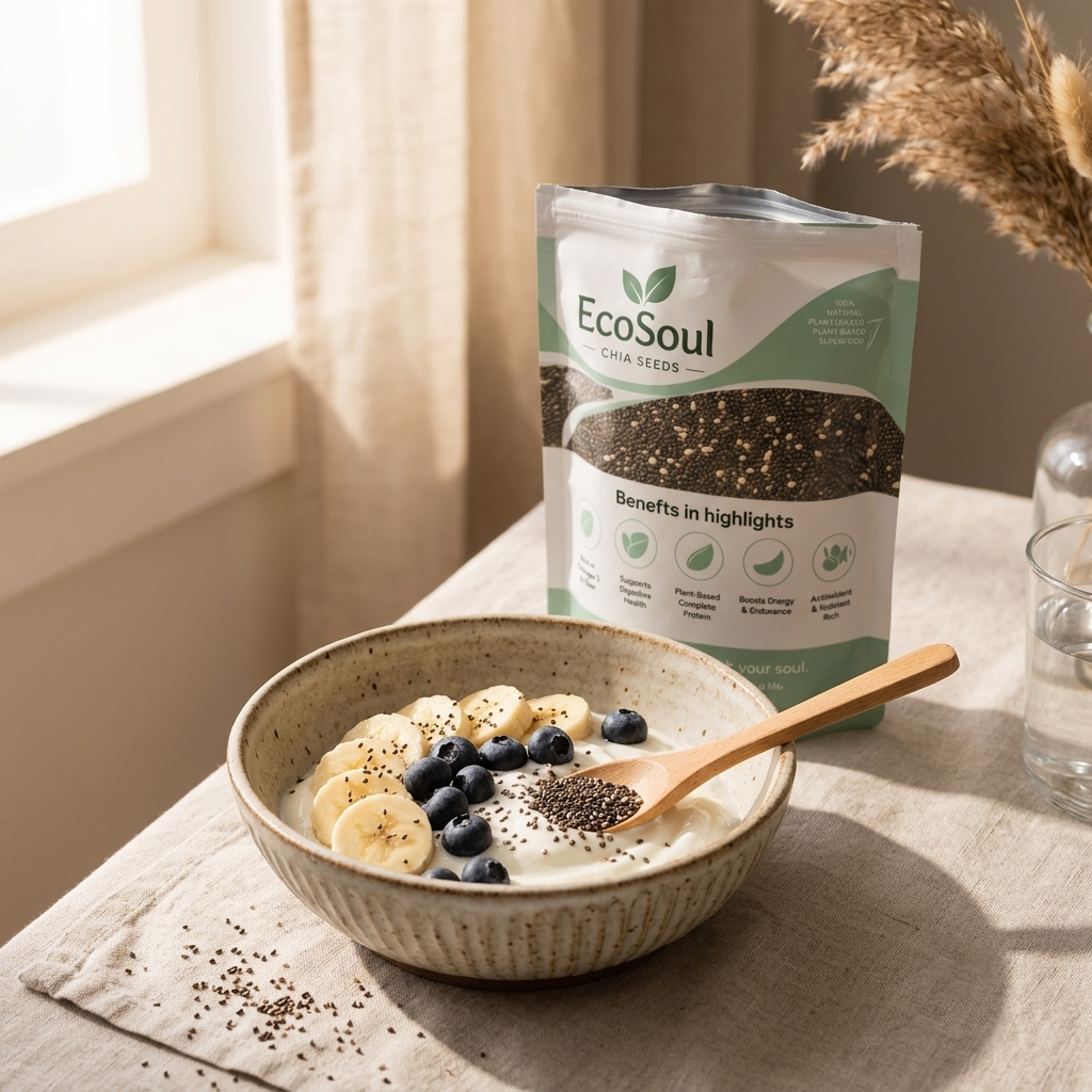 Hạt Chia Dưỡng Lành Tự Nhiên | EcoSoul 100g
