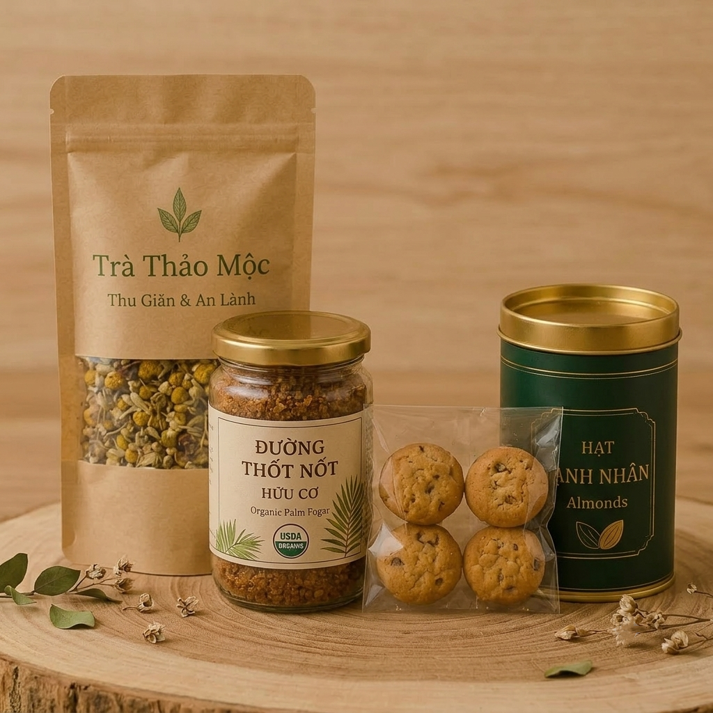 Set Quà An Lành Từ Thiên Nhiên | EcoSoul 4 Món