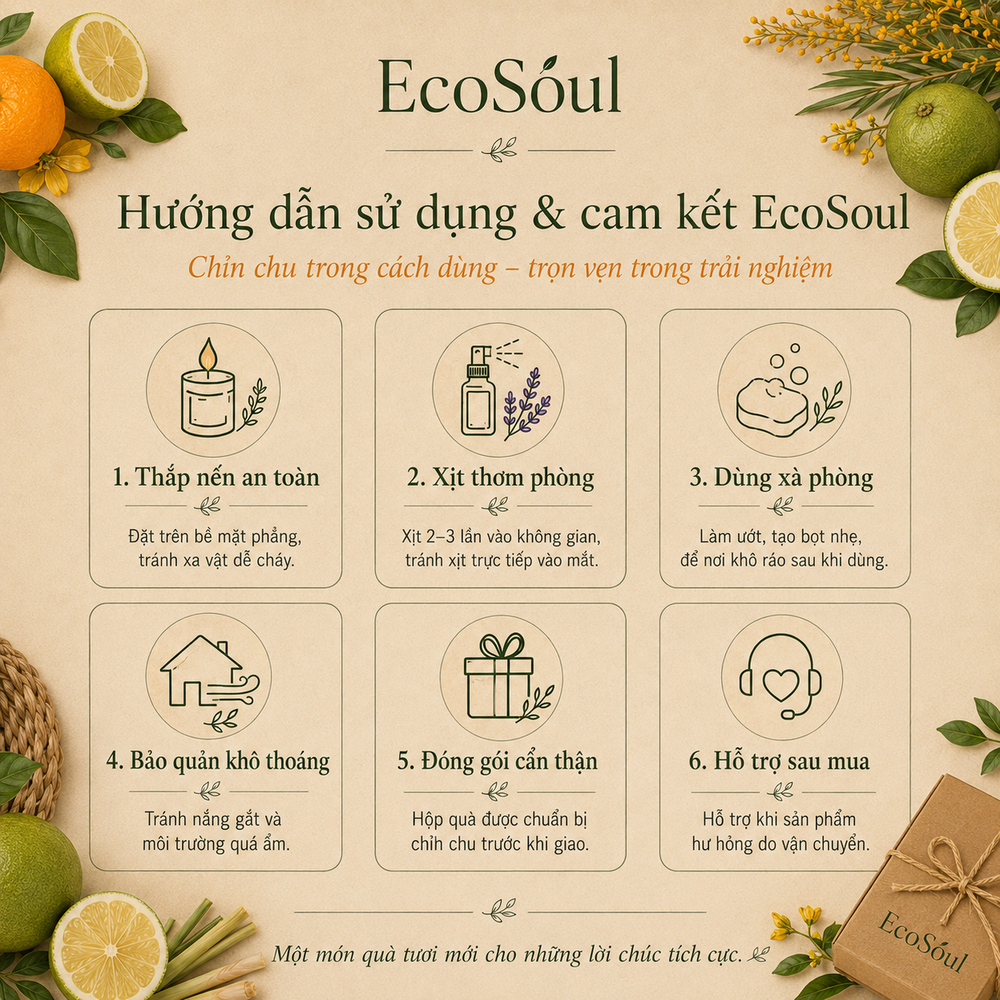 Hộp Quà Mùa Gặt Phù Sa | Hương thơm đồng nội, ấm áp tình quê - EcoSoul Giftbox
