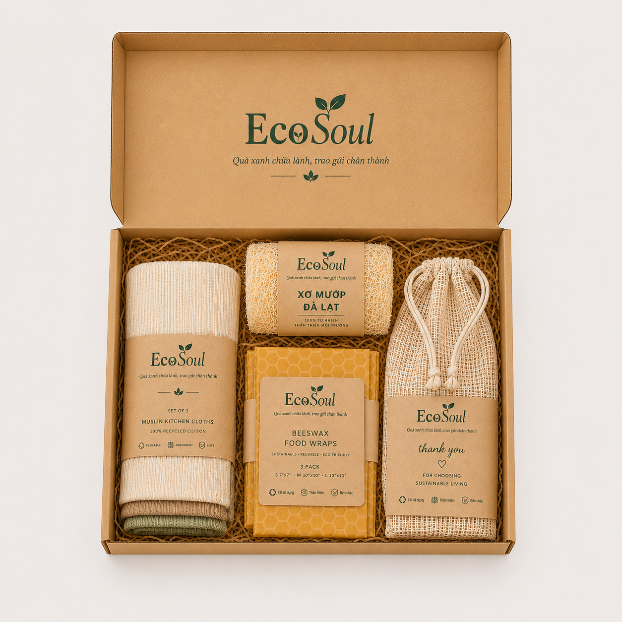 Hộp quà Căn Bếp An Yên | EcoSoul Giftbox