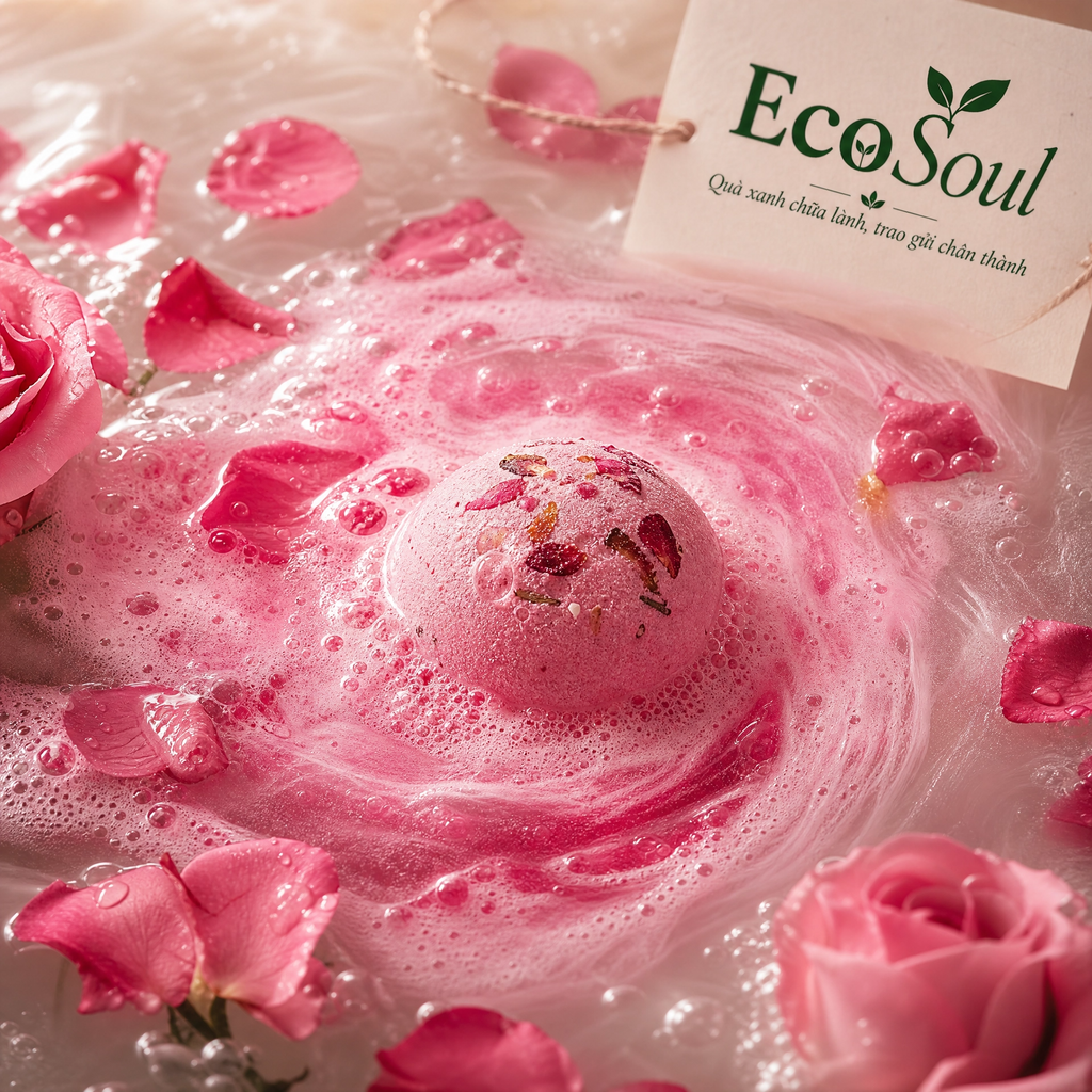 Bomb Bath Hồng Hoang Sơ | EcoSoul 120g