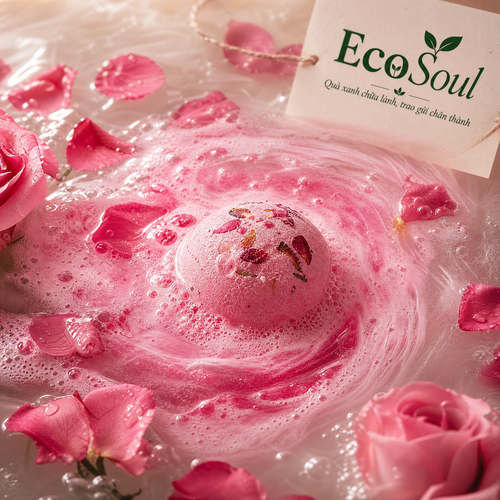 Bomb Bath Hồng Hoang Sơ | EcoSoul 120g