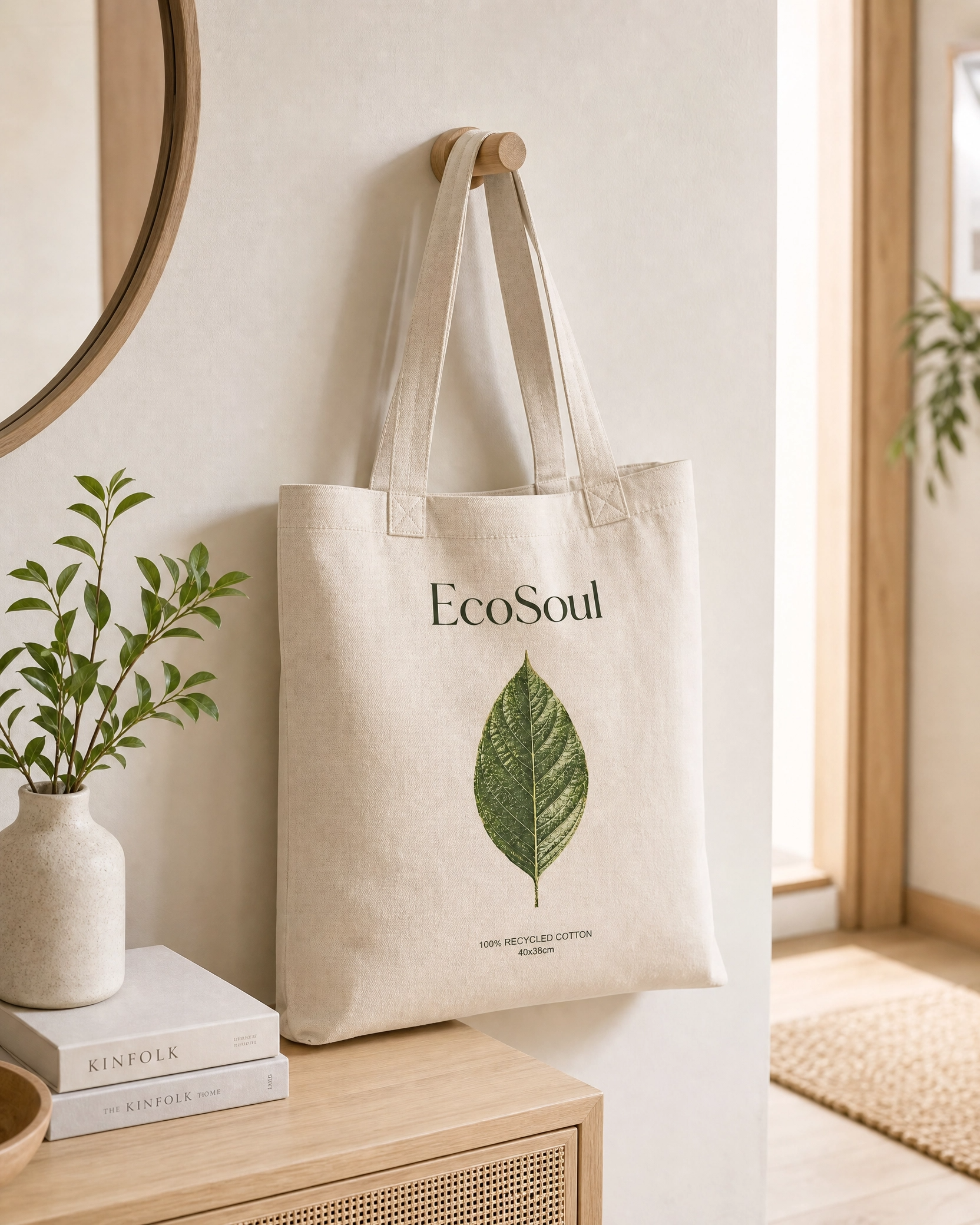 Túi Tote Vải Canvas Tái Chế
