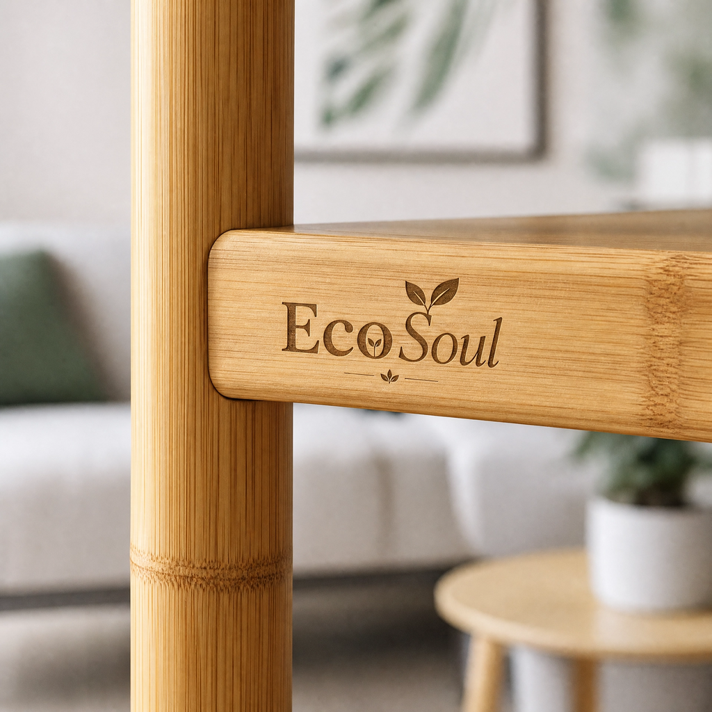 Kệ sách tre Mini Bamboo Bookshelf - EcoSoul