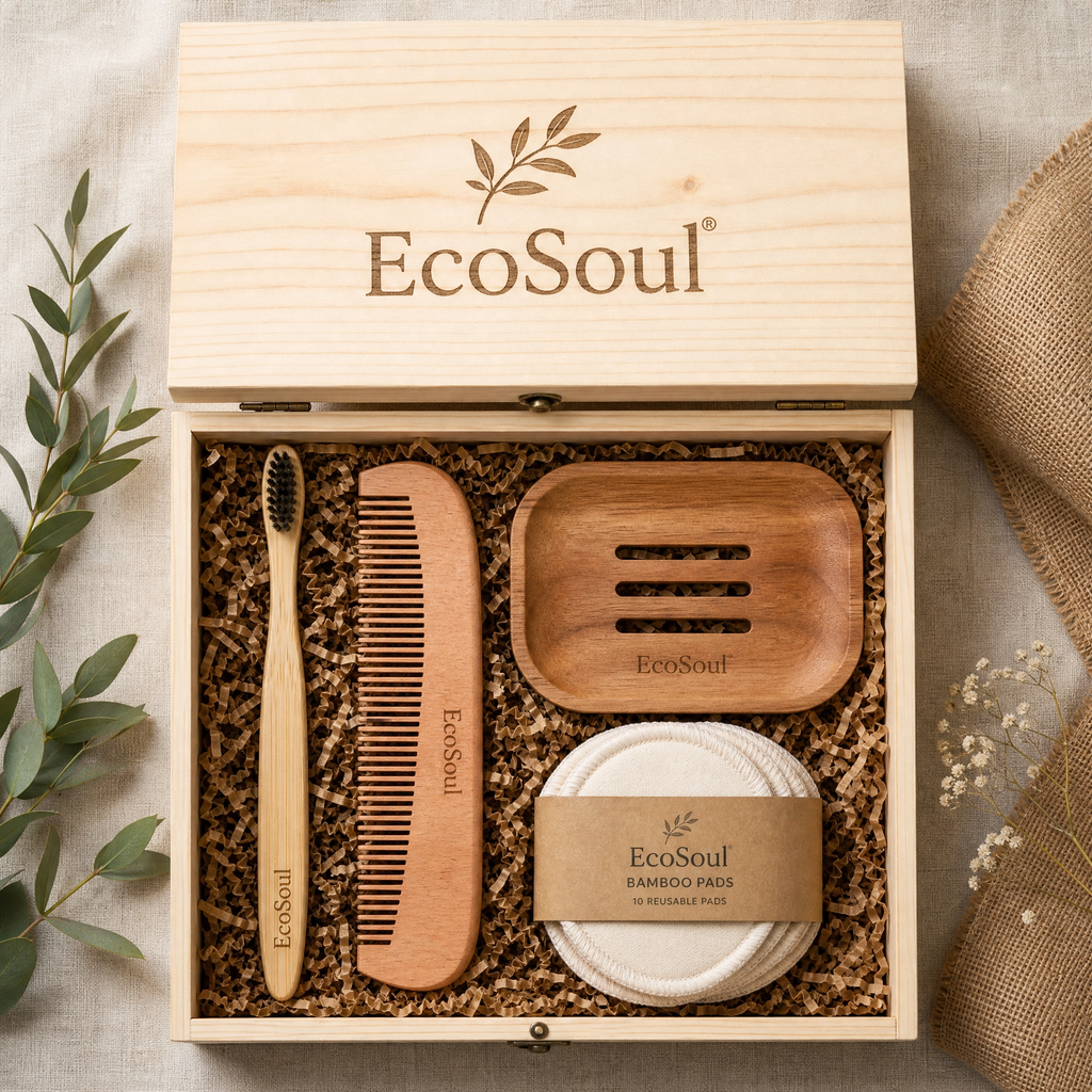 Hộp quà Sớm Mai Tinh Khôi - Gói trọn tự nhiên, nâng niu cơ thể - EcoSoul Giftbox