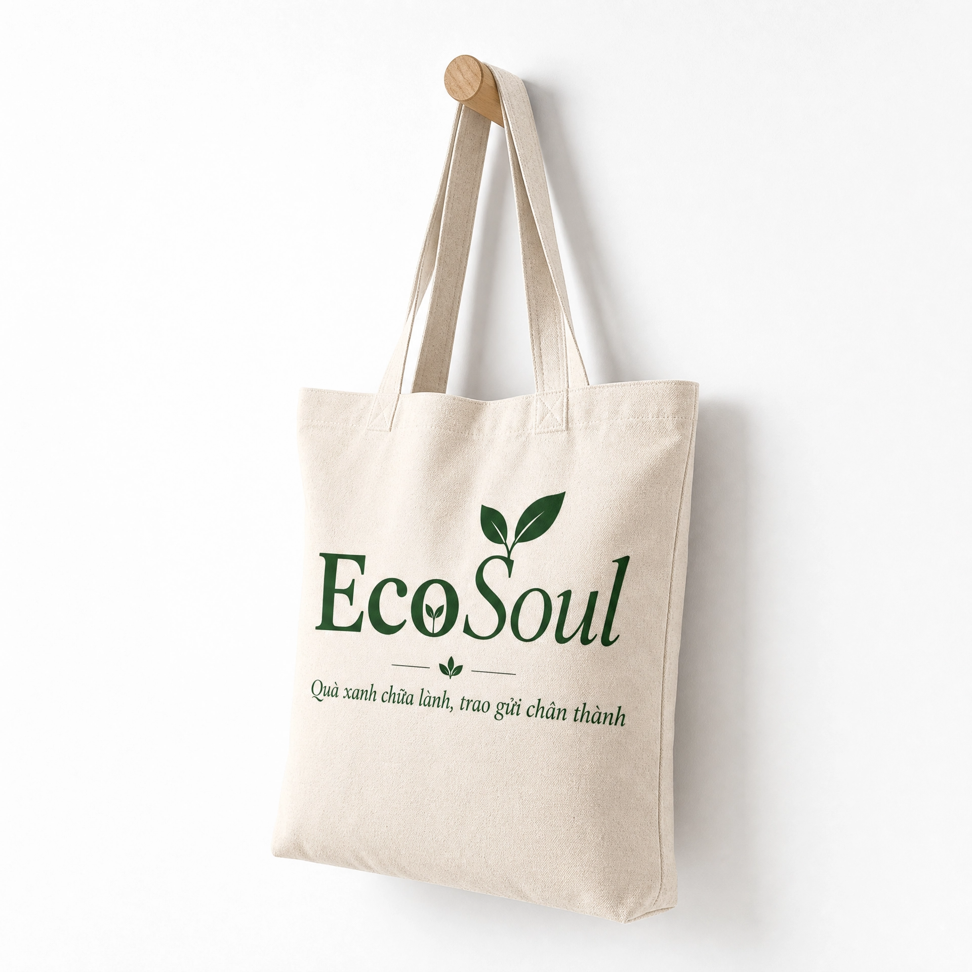 Túi Tote Vải Canvas Tái Chế - EcoSoul