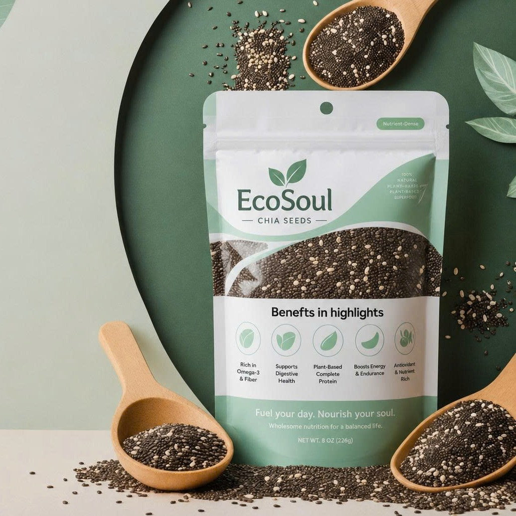 Hạt Chia Dưỡng Lành Tự Nhiên | EcoSoul 100g