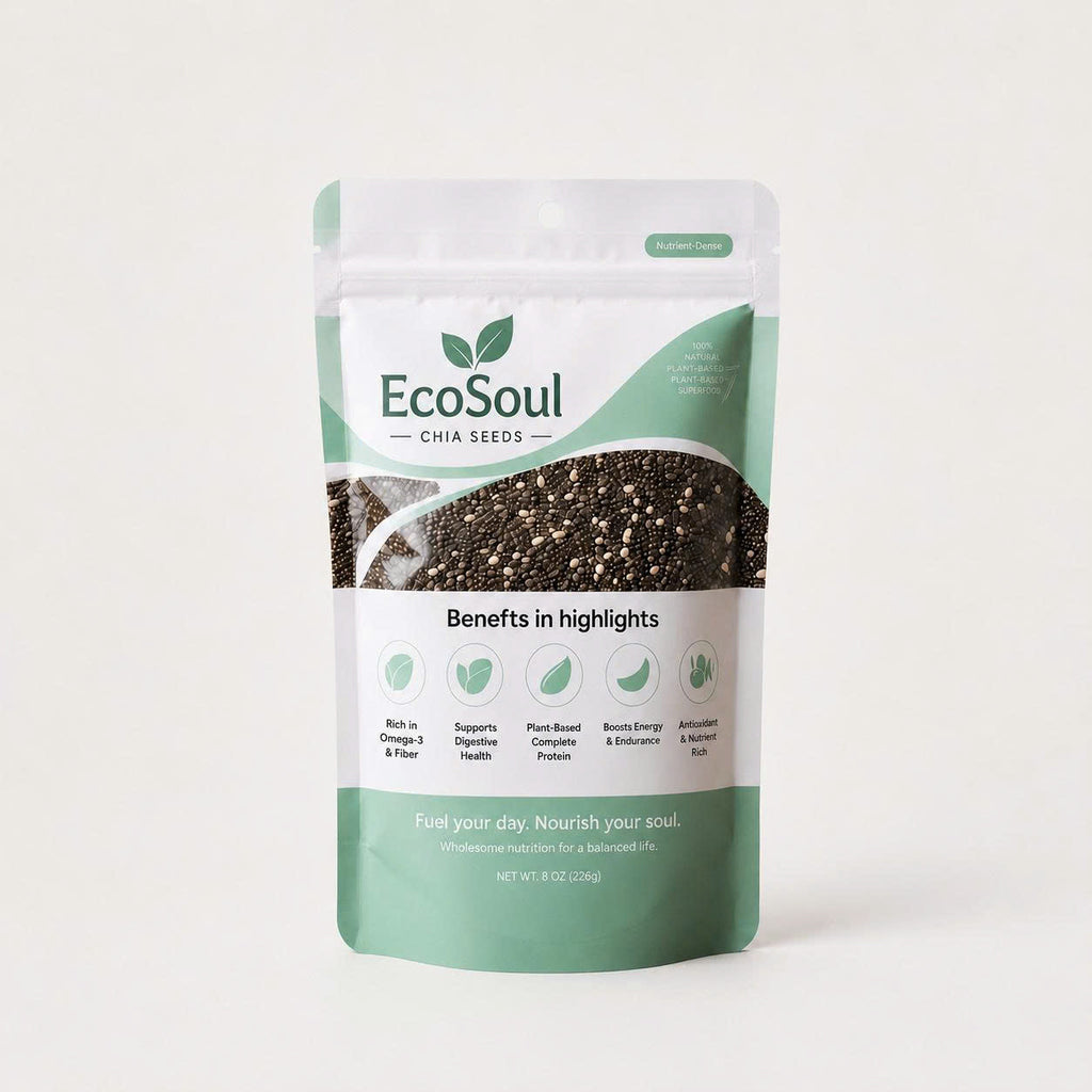 Hạt Chia Dưỡng Lành Tự Nhiên | EcoSoul 100g