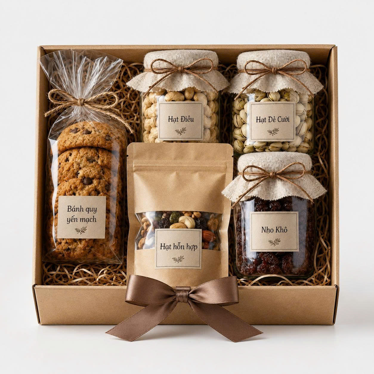 Hộp Quà Hạt Dinh Dưỡng Thuần Tự Nhiên | EcoSoul Gift Box